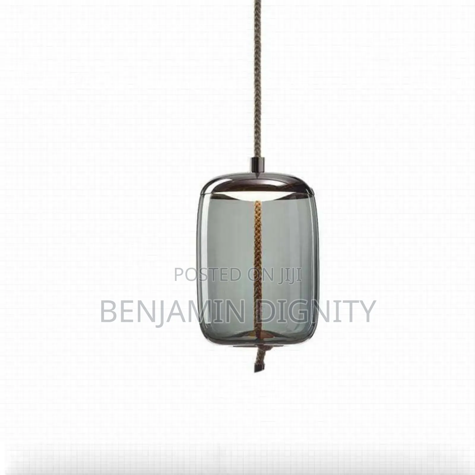 Nordic Smoked Drop Pendant
