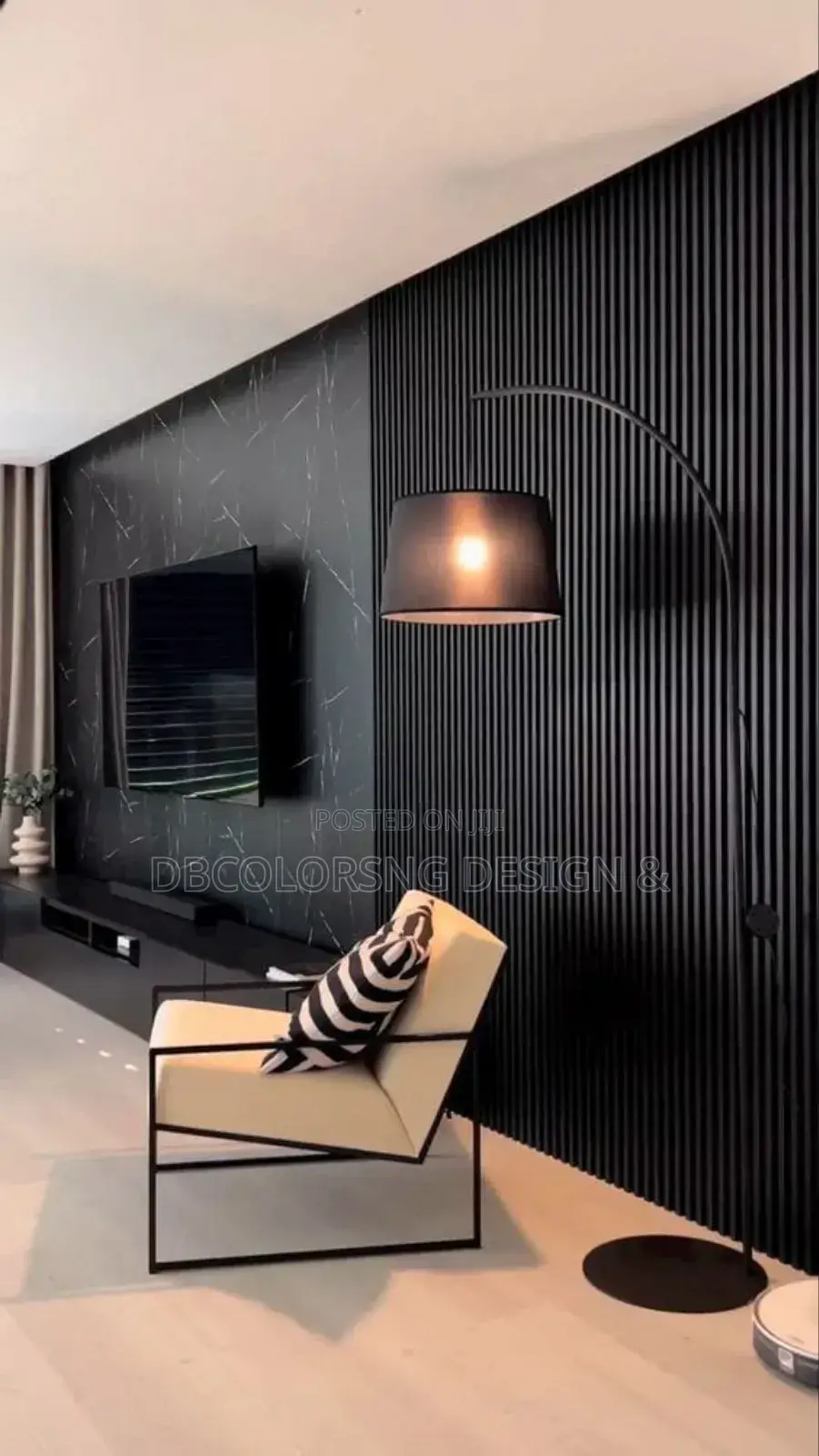 Latest Tv Console And Wall Mounted Panel In Lagos