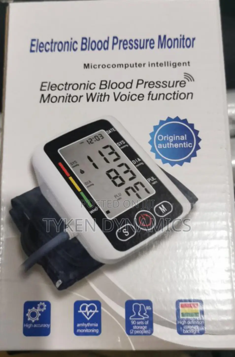 Bp Monitor With Voice