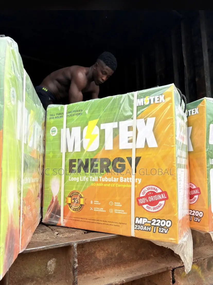 230ah Motex Tubular Battery