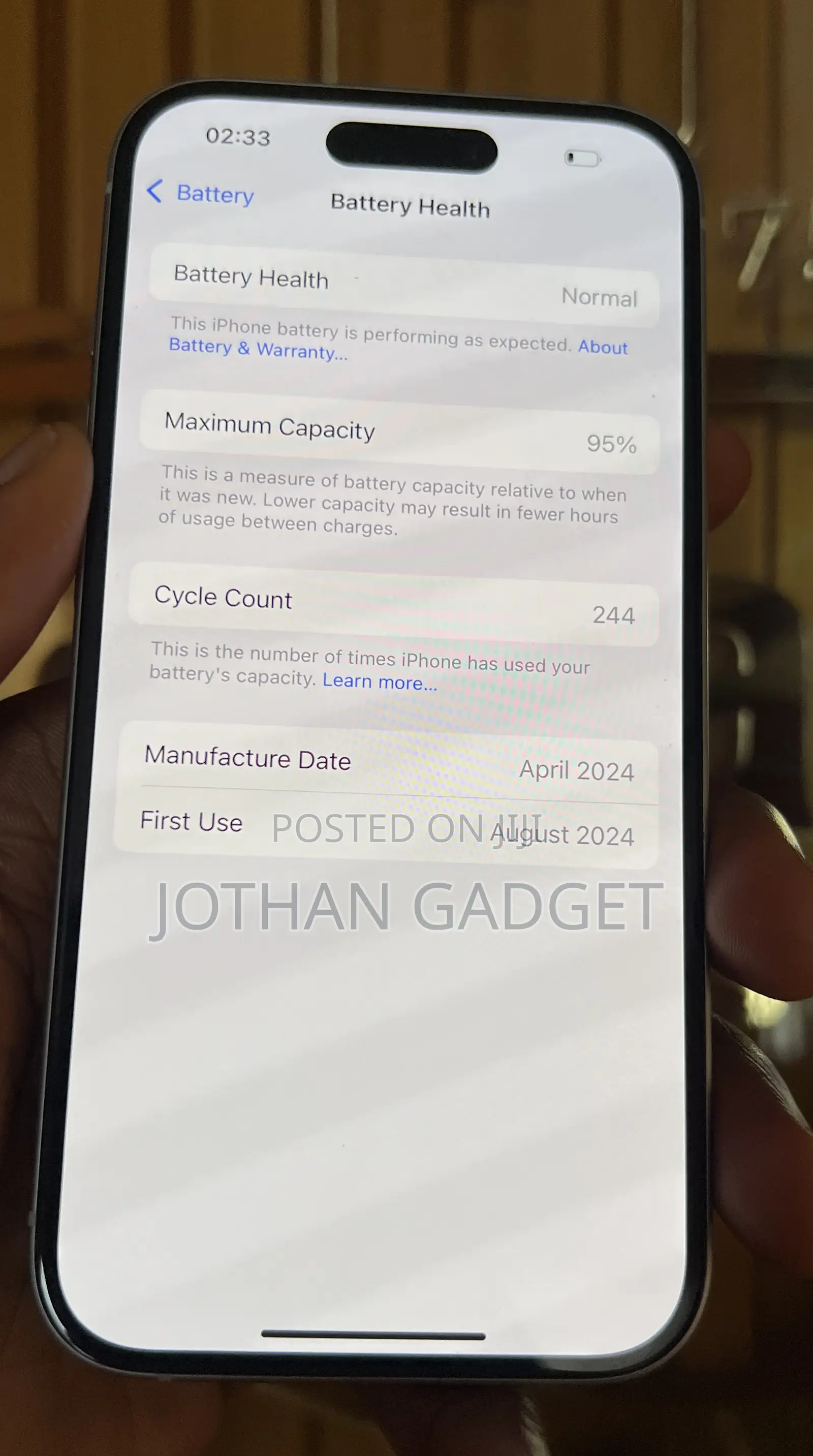 Apple iPhone 15 128 GB Blue