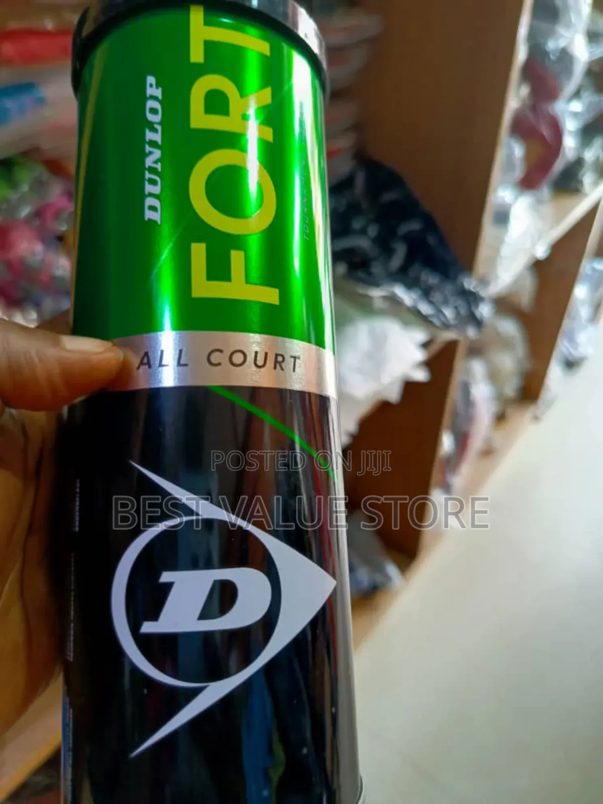 One Carton of Lawn Tennis Ball Dunlop Fort 12 Pieces