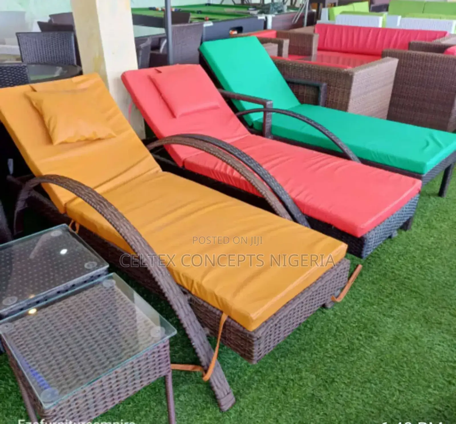 Poolside Bed