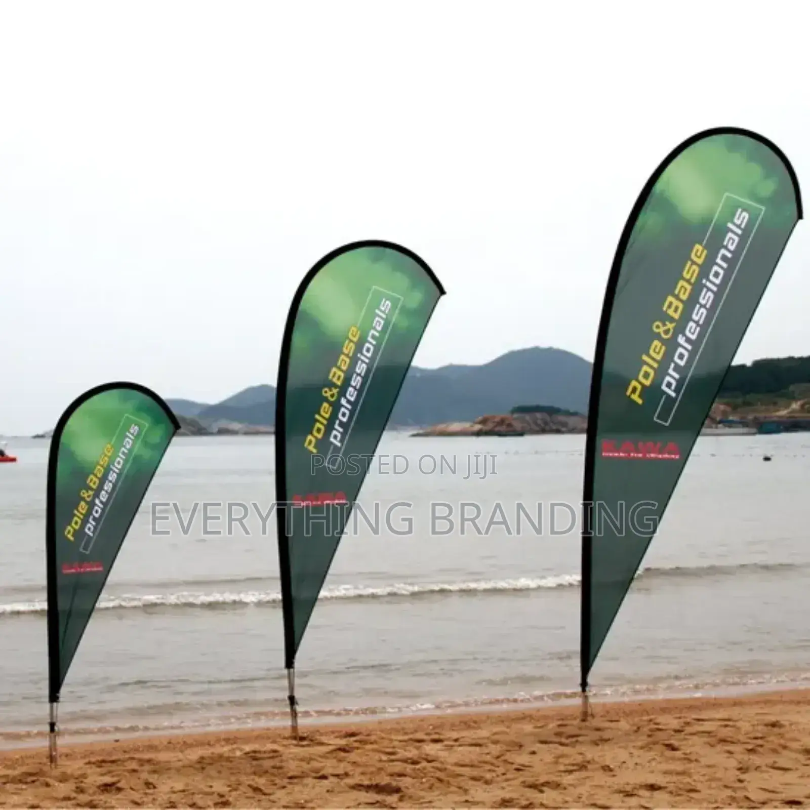 Flying Banner for Beach Event