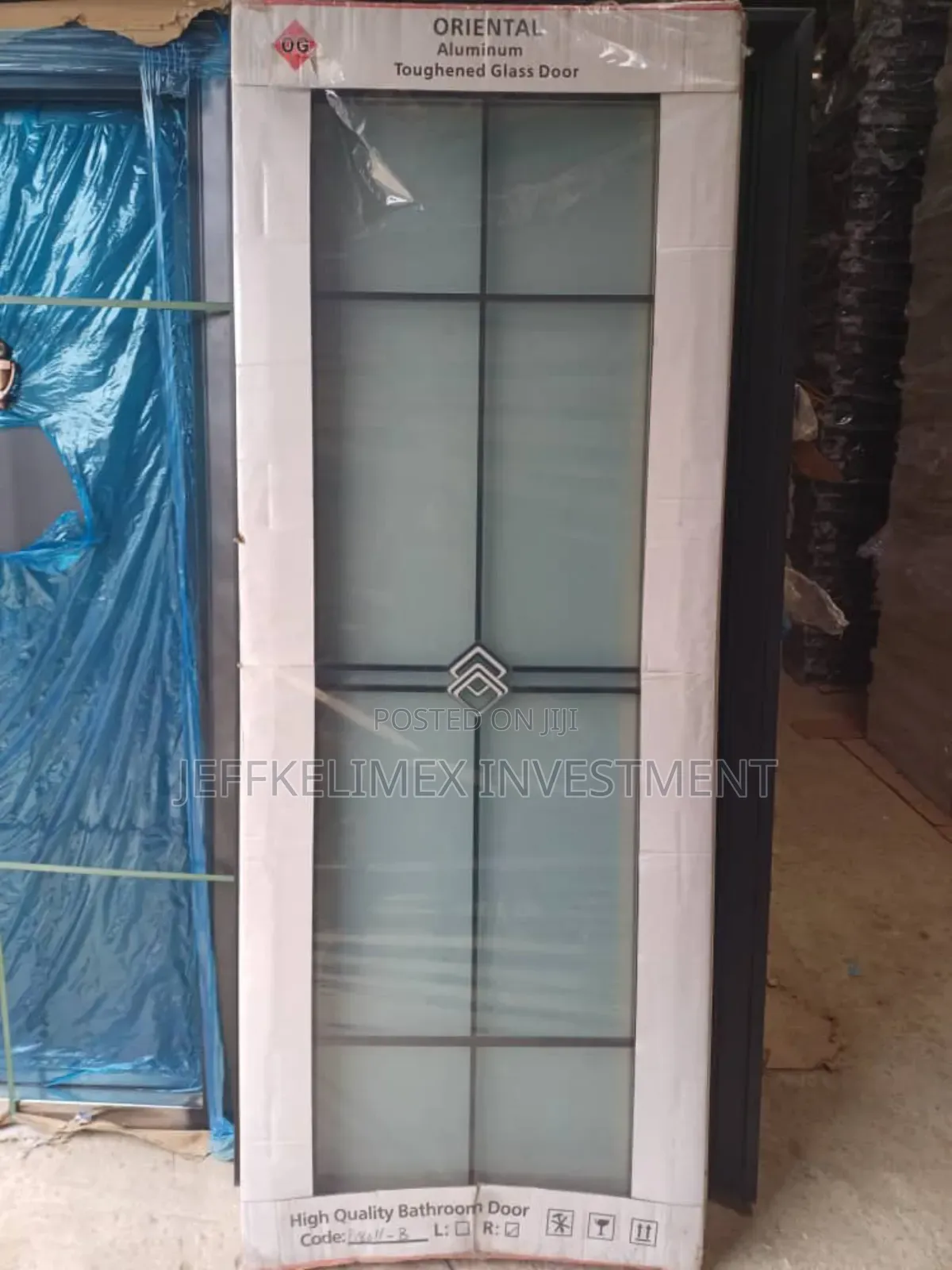 Glass Toilet Door