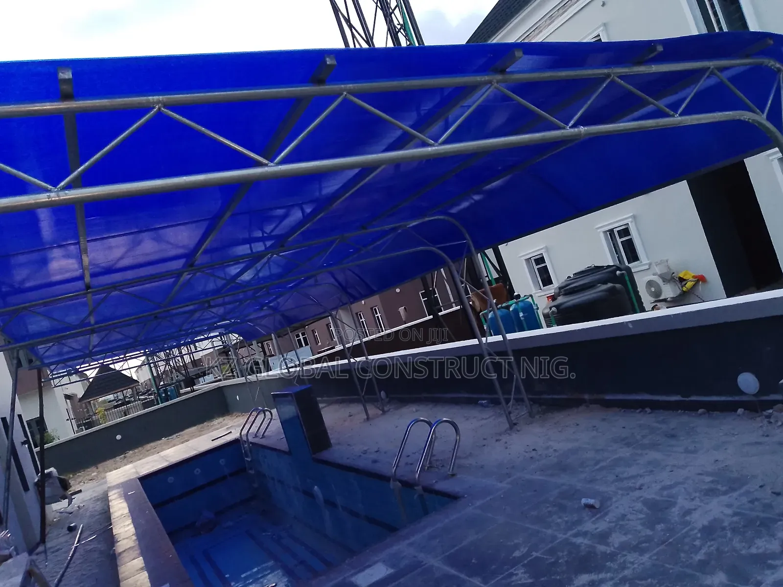 Swimming Pool Covering Shade
