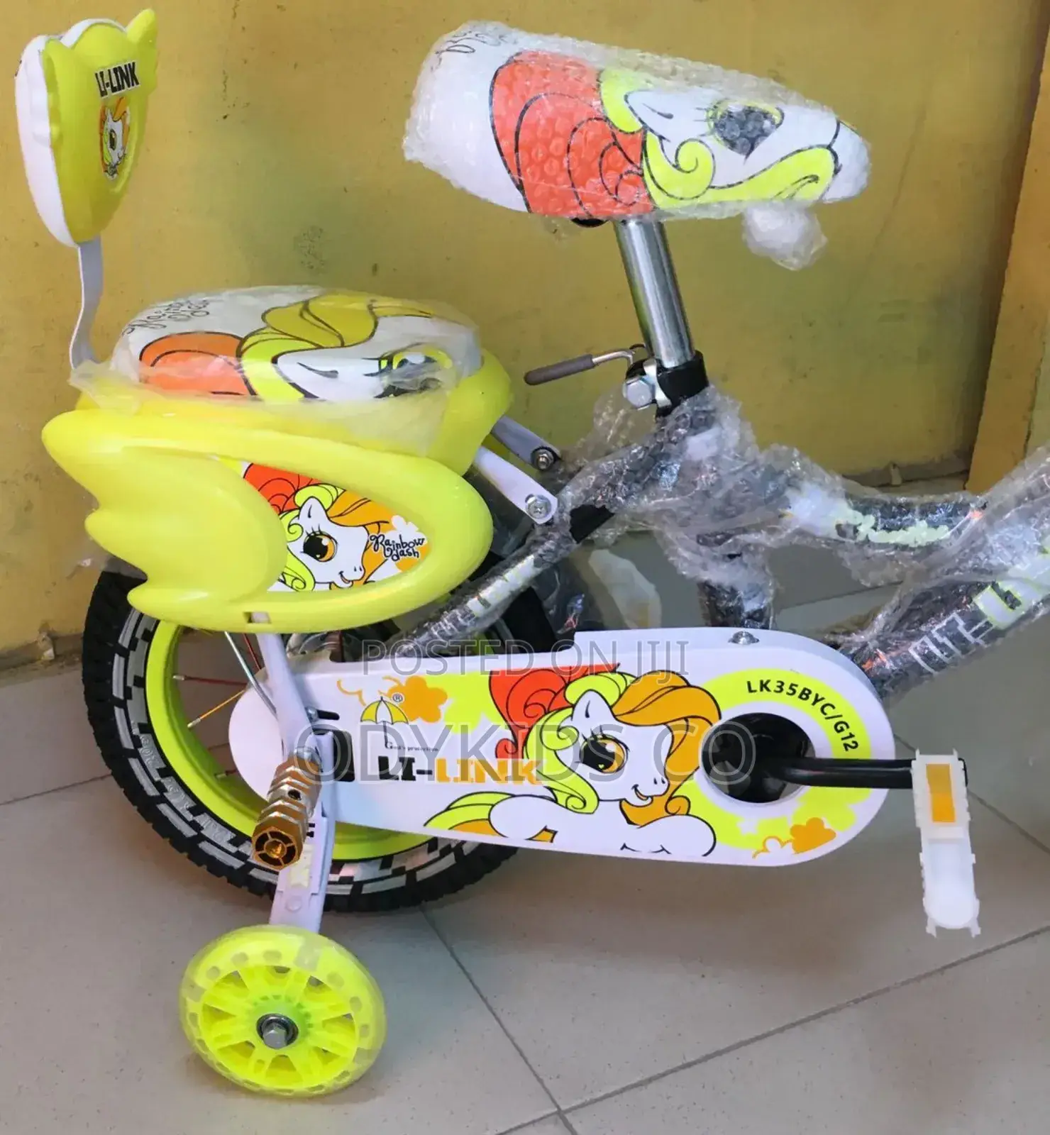 Unicorn Bicycle For Kids In Different Colors For 4 To 7yrs