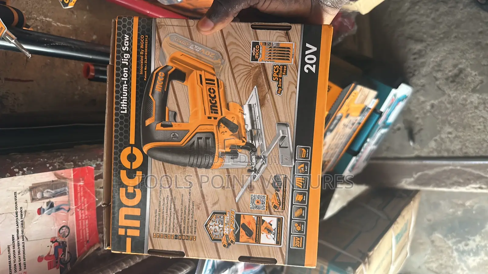 Ingco 20v Lithium-Ion Cordless Jigsaw
