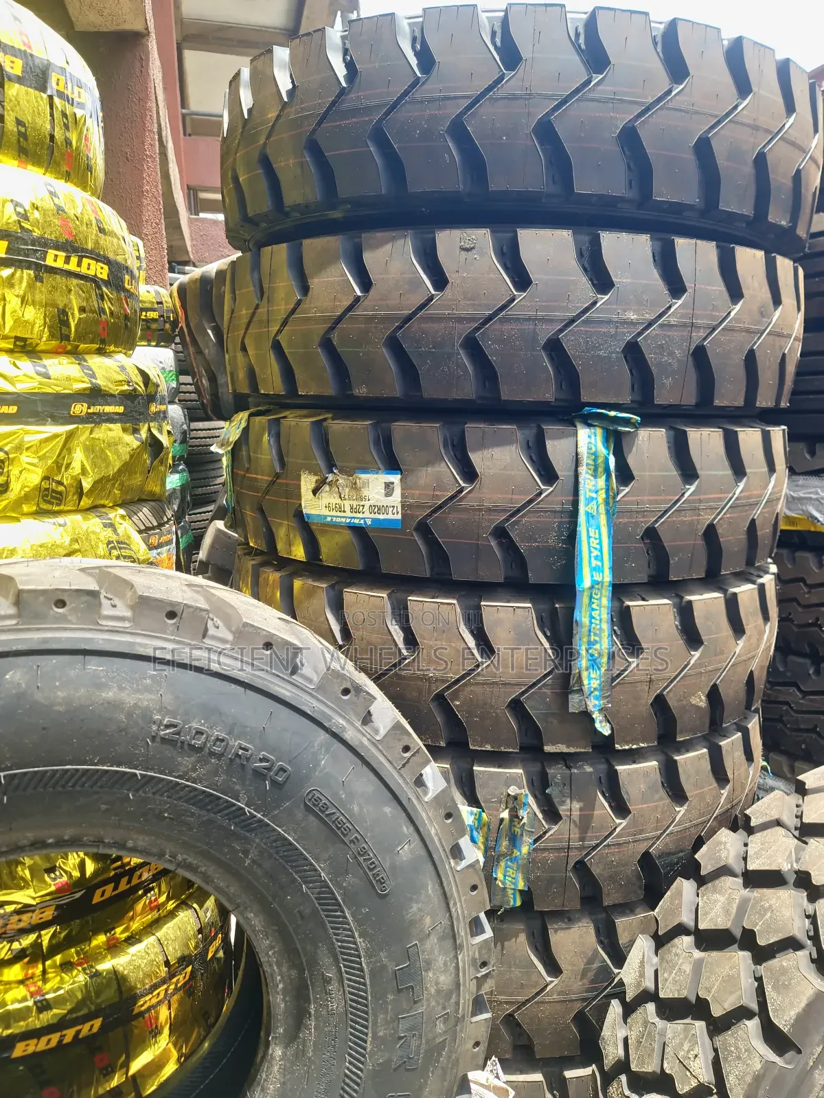 12.00-20 22pr Triangle Heavyduty Tyre for 15ton Forklifts
