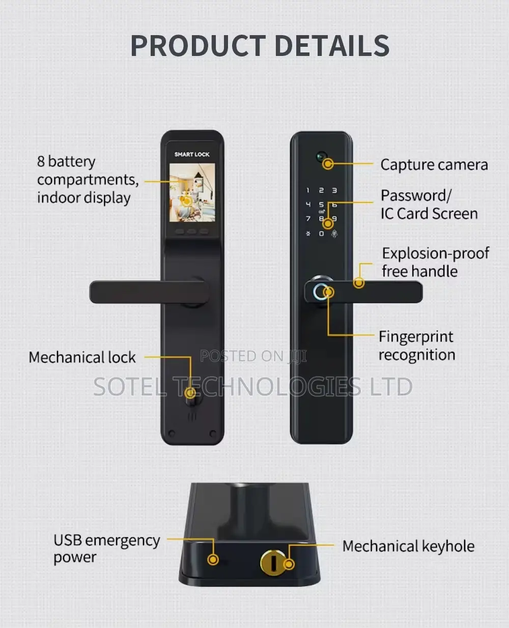 Smart Door Lock With Fingerprint