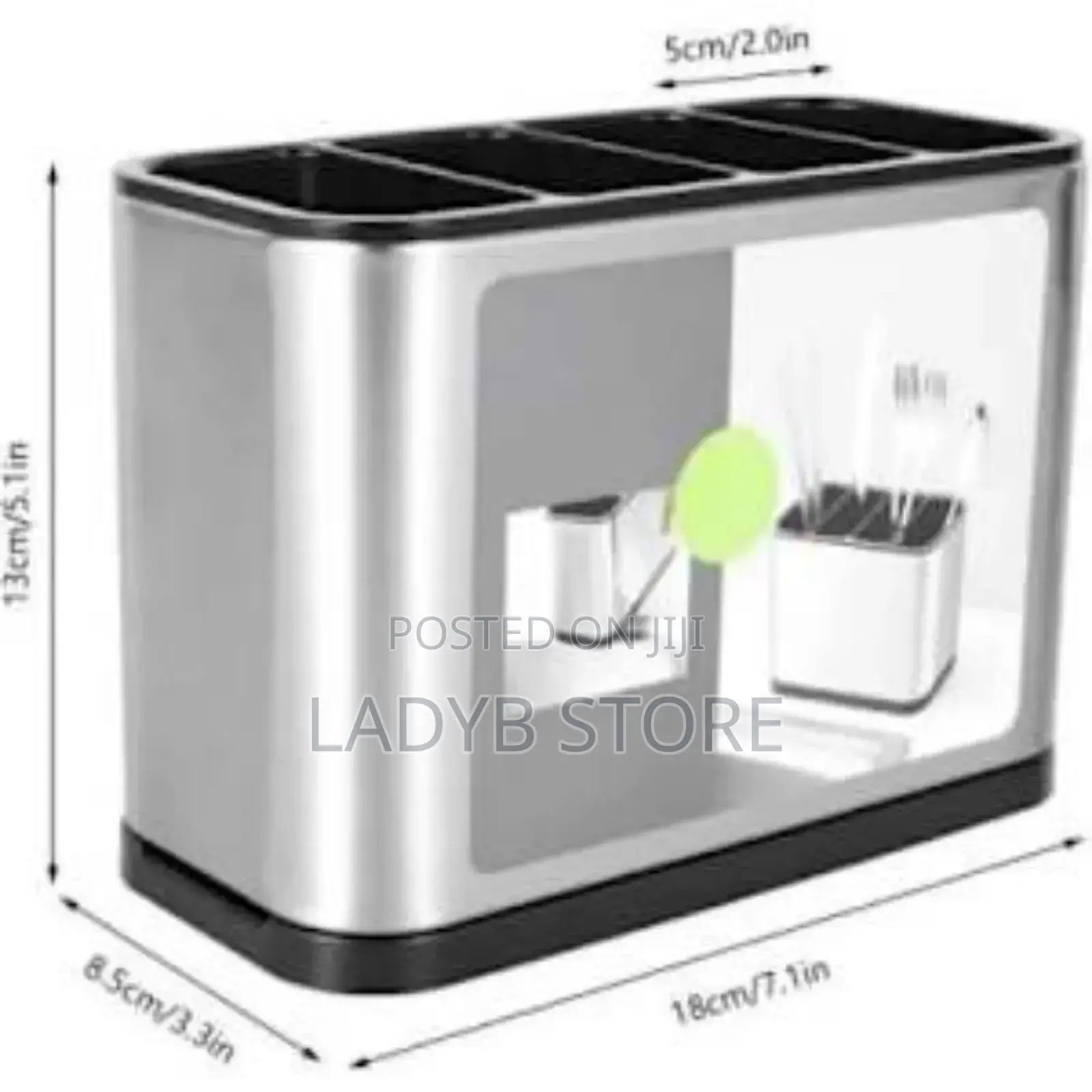 Stainless Steel Cutlery Holder
