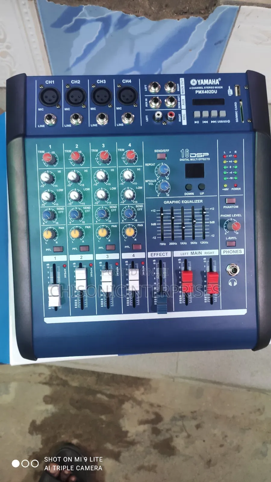 Yamaha Powered Mixer 4 Channels