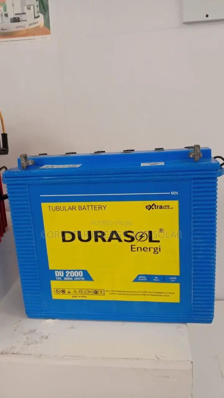 200ah/12v Durasol Energi Tubular Battery