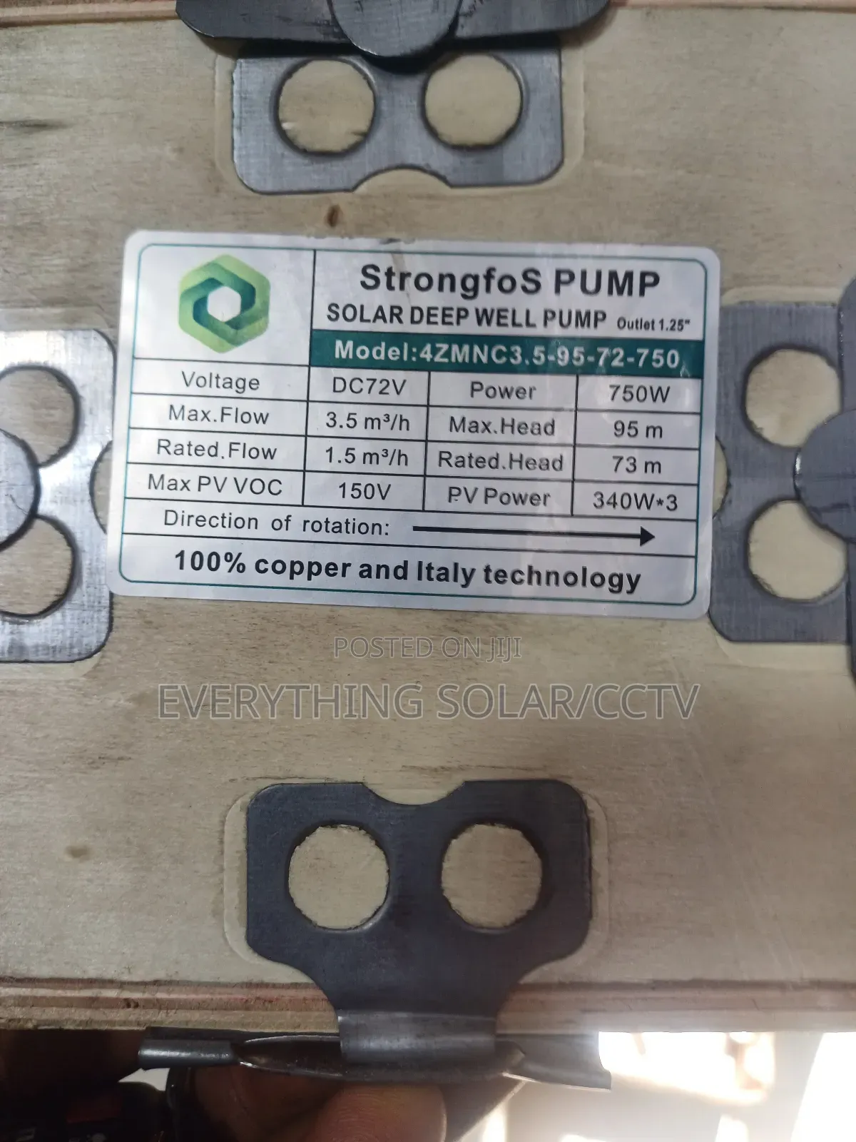 1hp Dc Pump Submersible
