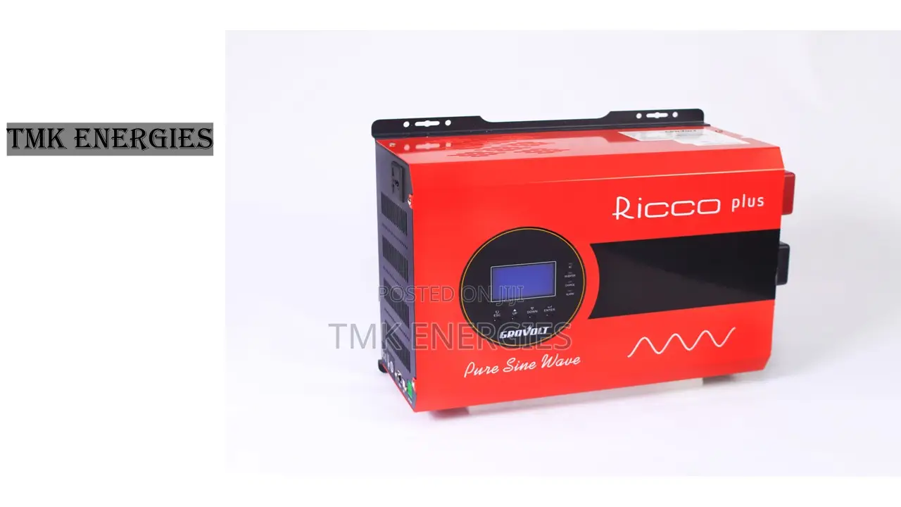 10kva 48v Grovolt Ricco Plus Pure Sine Wave Inverter