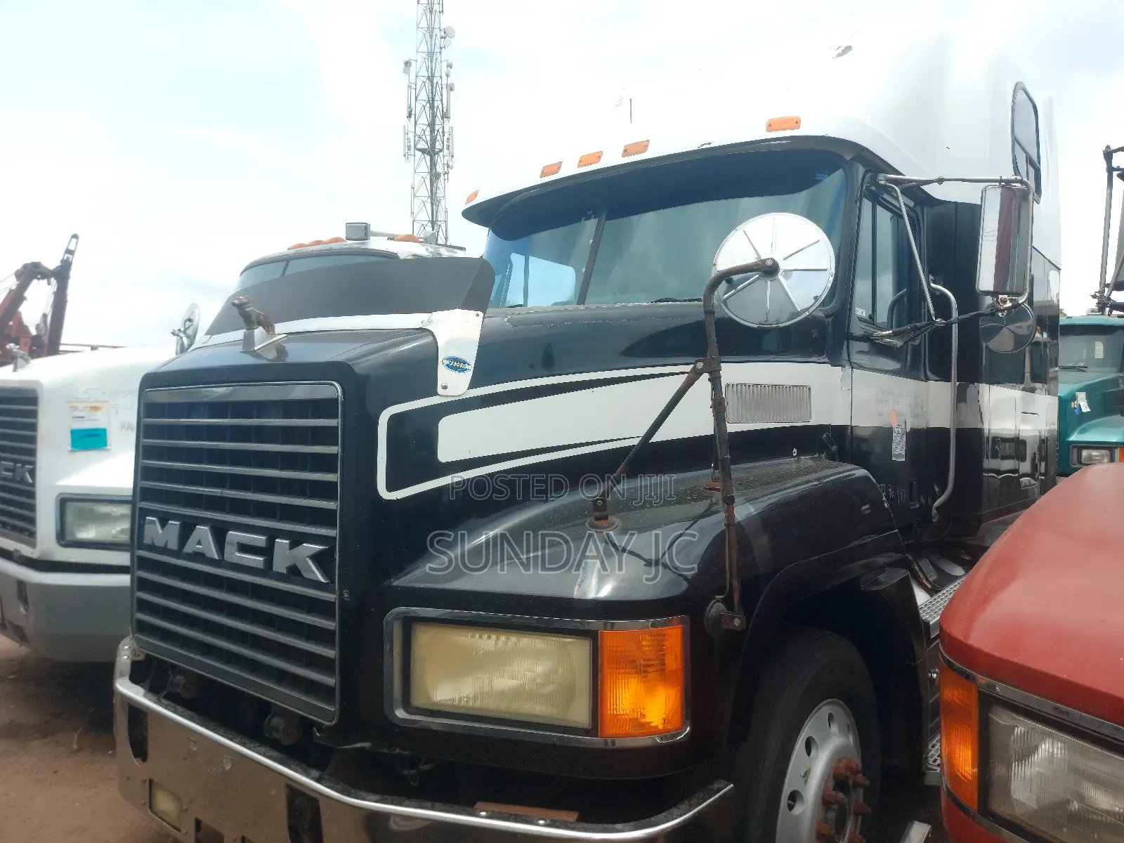 Double Cabin Ch Mack Ten Tyres Head Truck Superb Rotor Engi
