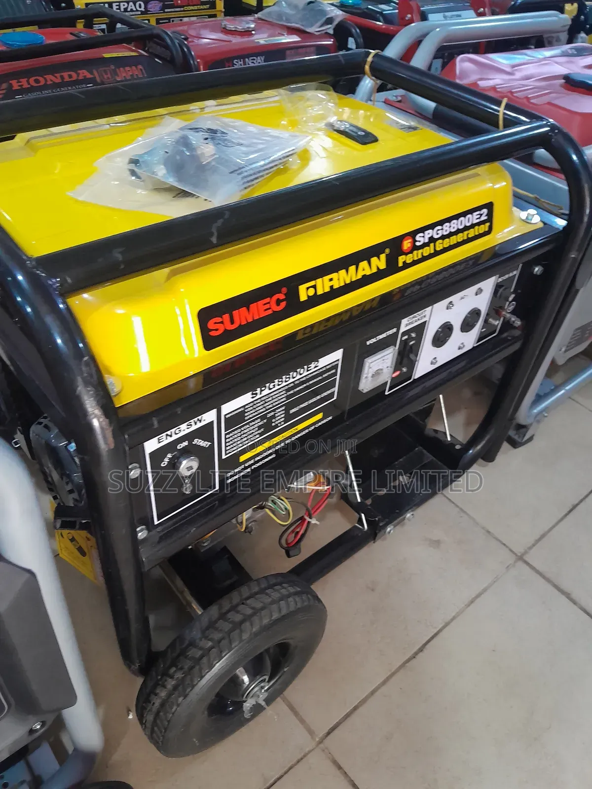 Sumec Firman 8kva Generator Spg8800e2