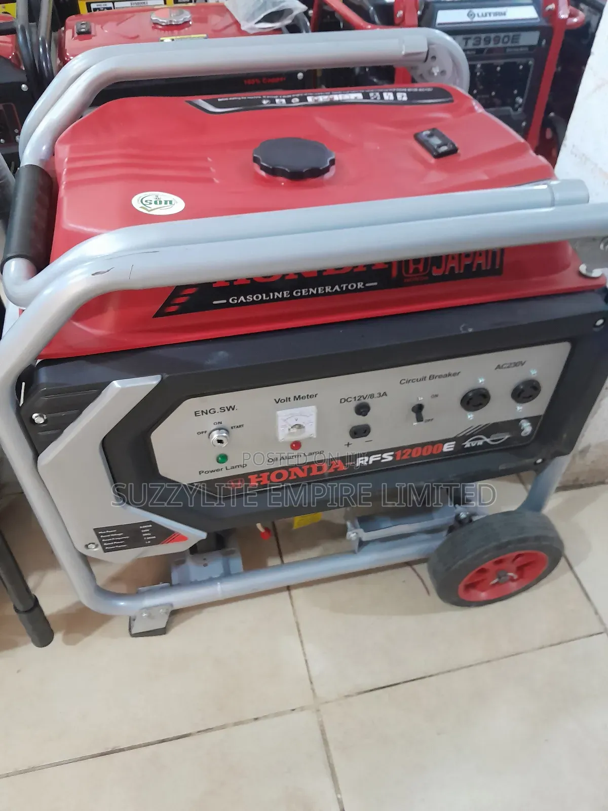 Honda Japan 8kva Petrol Generator Generator 100% Copper Coil
