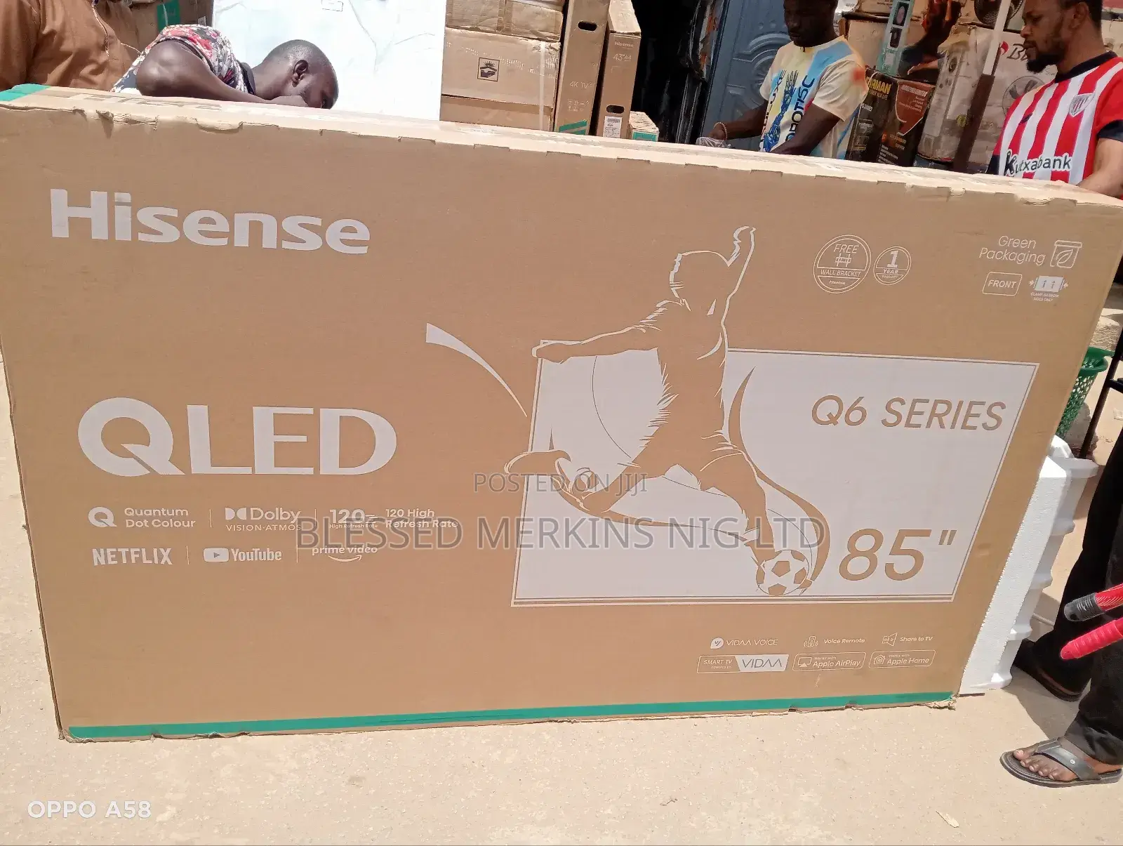 Hisense Qled Television 85"