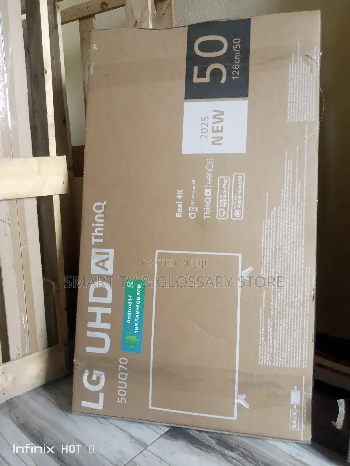 Lg 50 Inches With New Vibrant Screen Transition