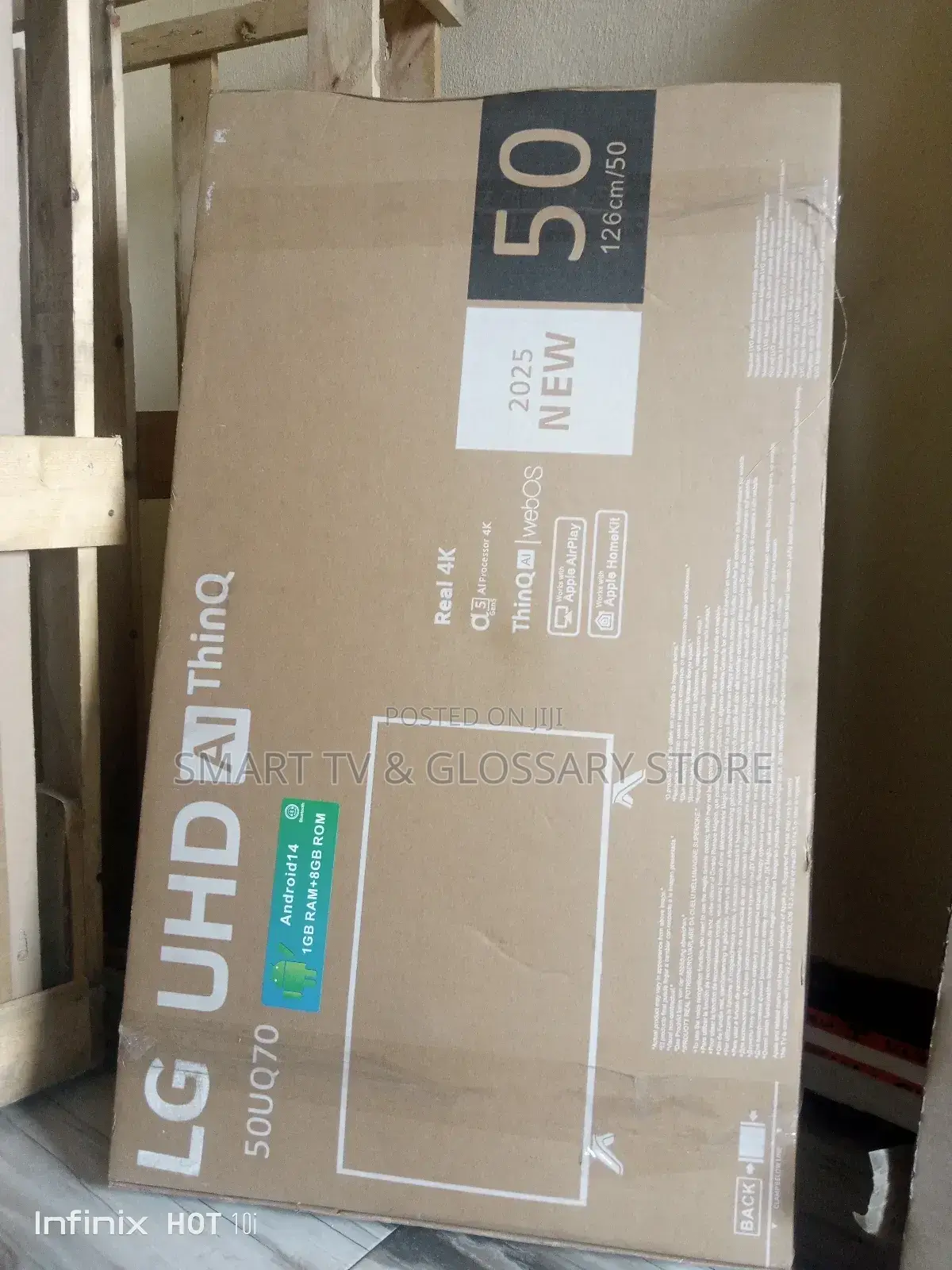 Lg 50 Inches With New Vibrant Screen Transition