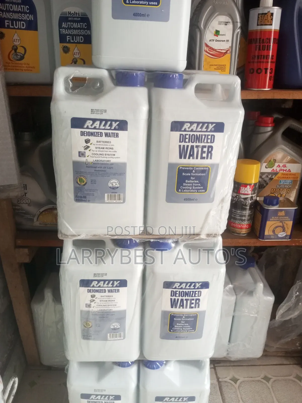 Rally Deionized Water