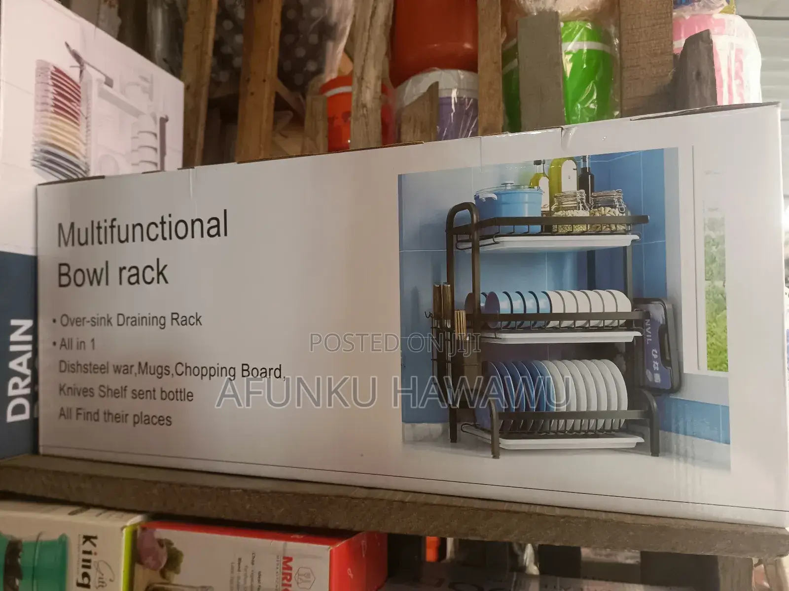 Dish Drying Rack 3-tier Compact