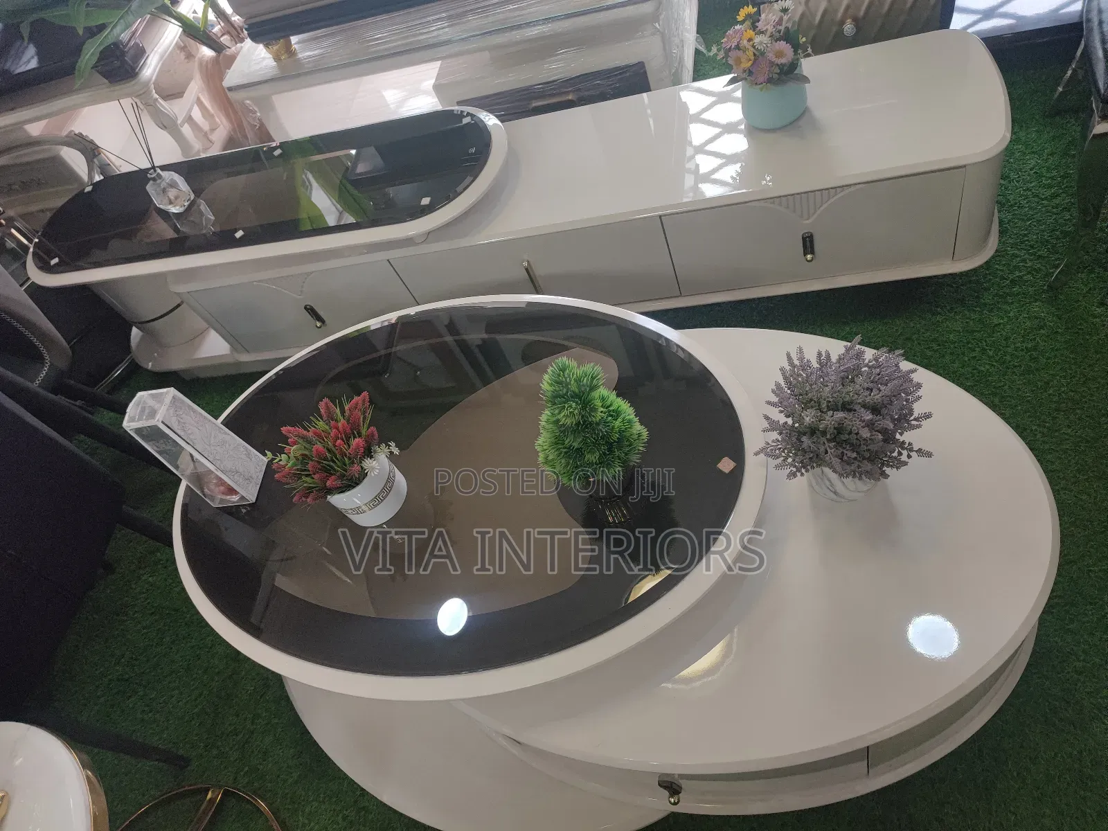 Top Level Table and Tv Stand