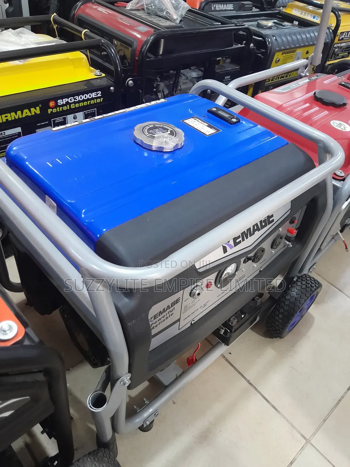 Kemage 7.5kva Petrol Generator With Remote