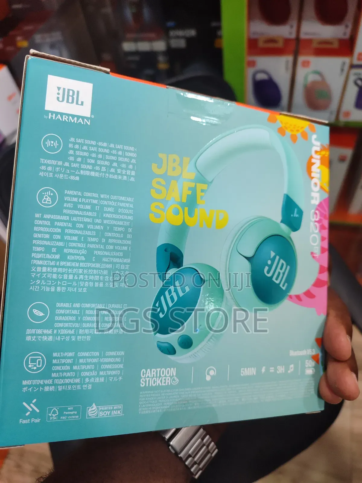 JBL Junior 320bt Bluetooth Headphone