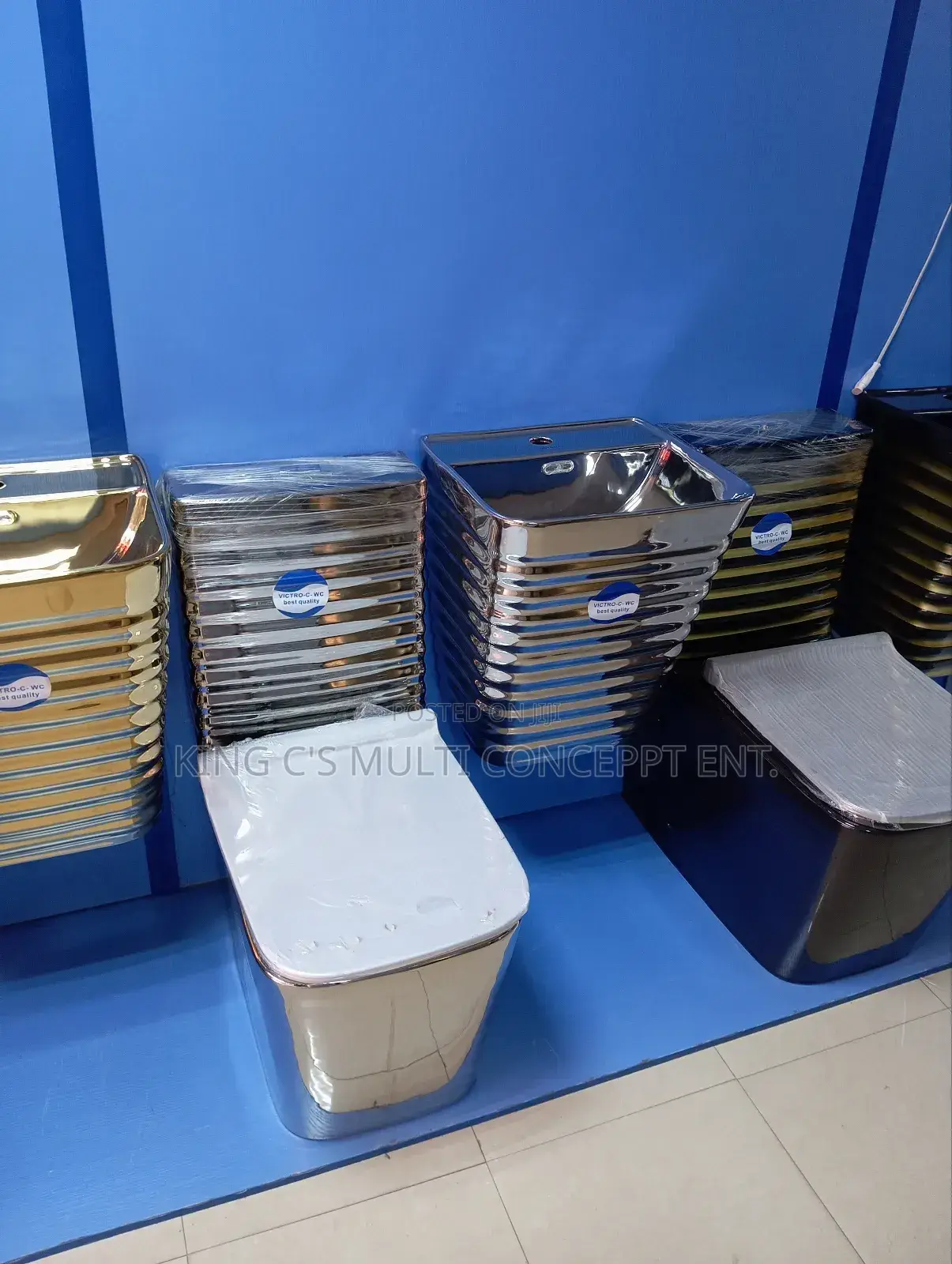 Executive Silver Water Closet