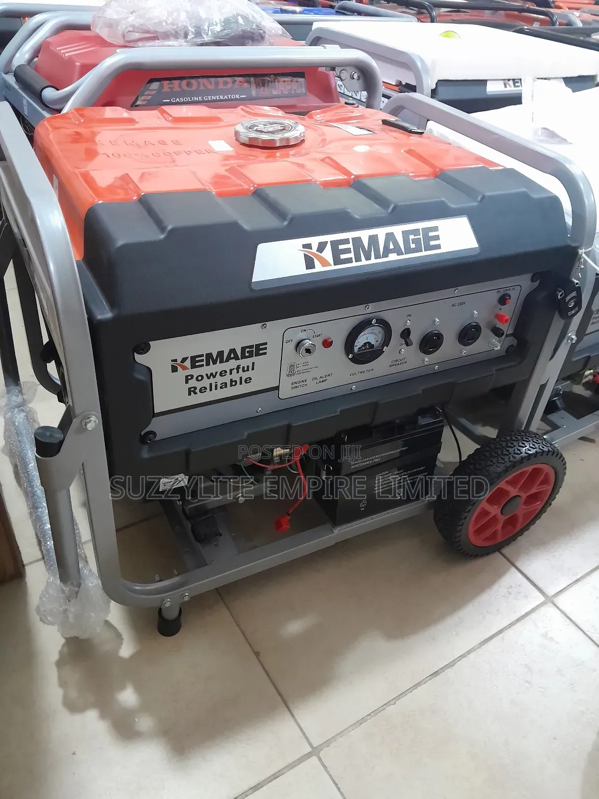 Kemage 8.5kva Petrol Generator With Remote Control
