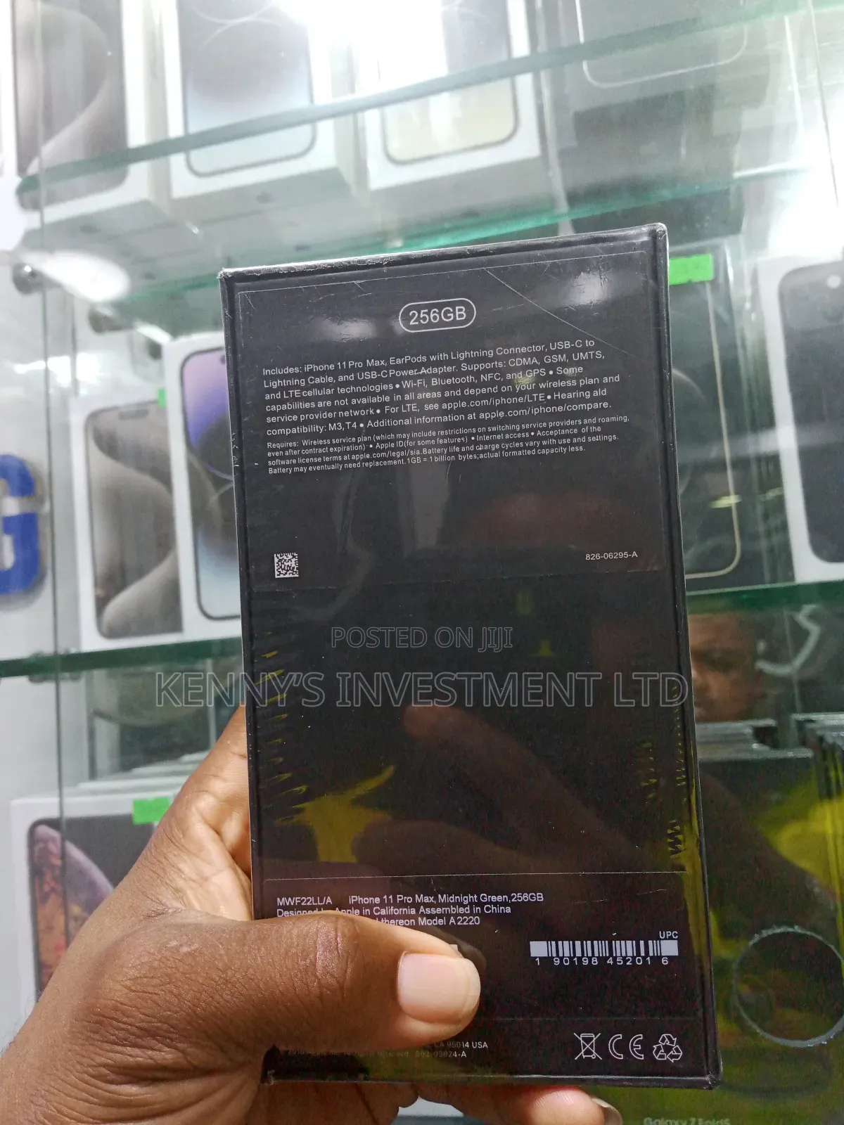 New Apple iPhone 11 Pro Max 256 GB Green