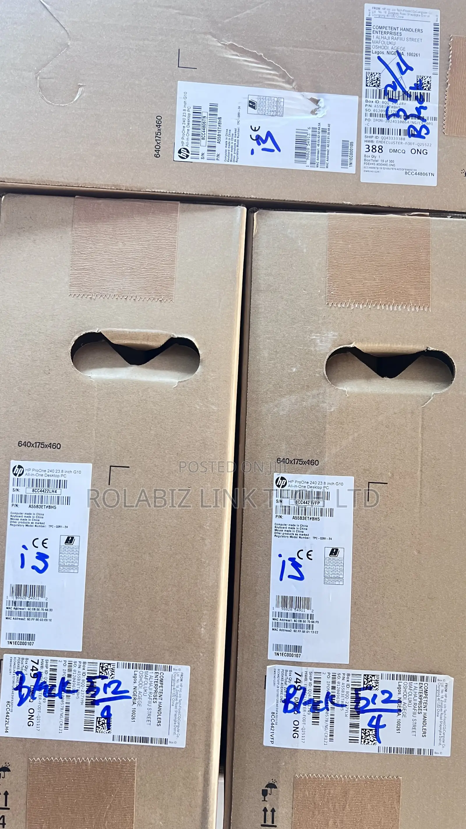 New HP ProOne 240 G10 All-in-One 8GB Intel Core I3 SSD 512GB