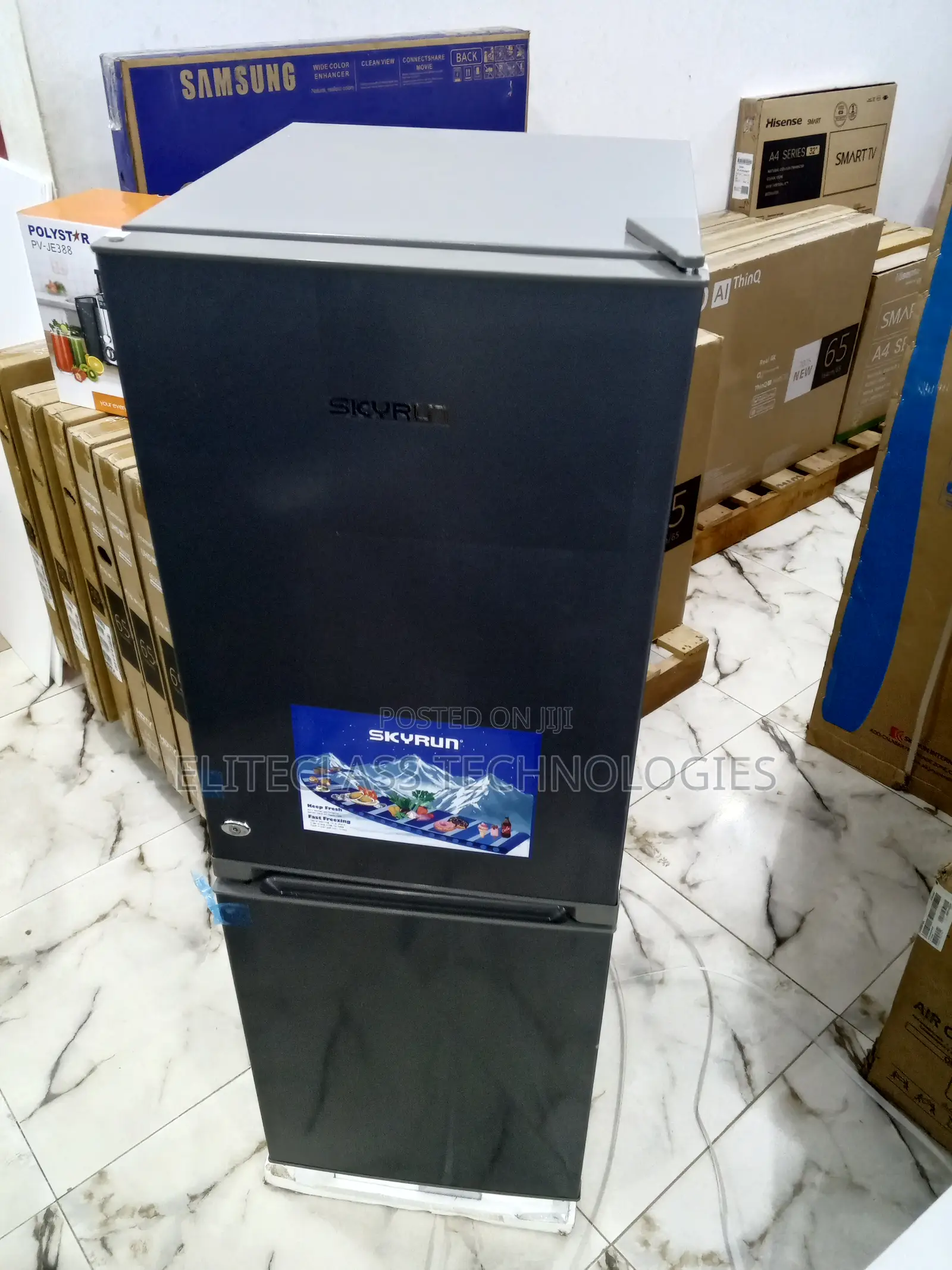 High Quality Skyrun 170 Liters Double Door Refrigerator