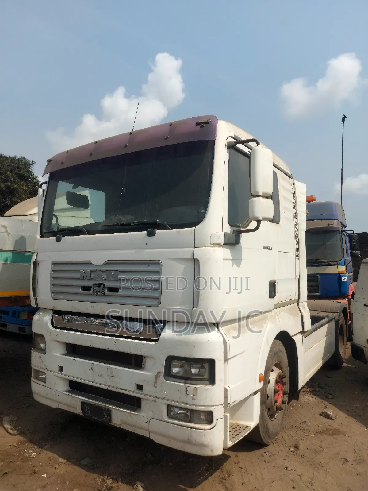 Tokunbo Tg460 a Man Six Tyres Head Truck Superb Engine Big