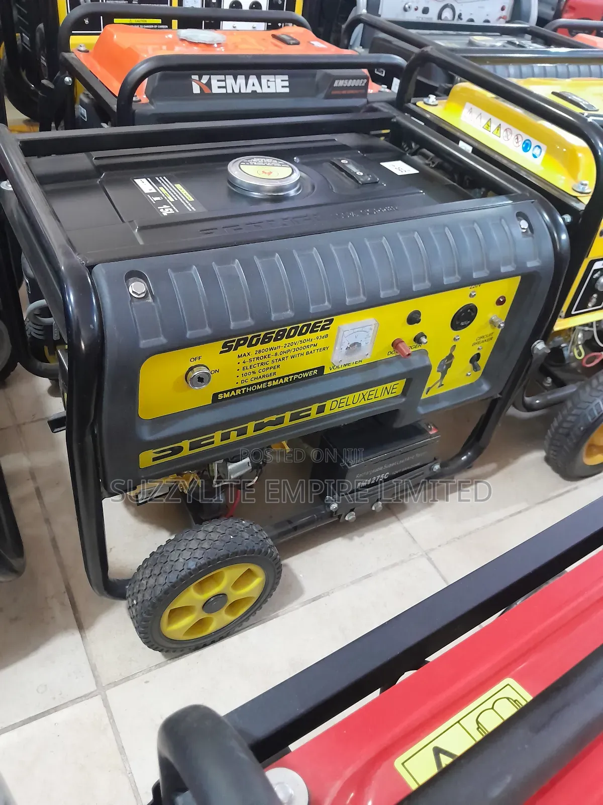 Senwie Copper Coil 3.5kva Generator