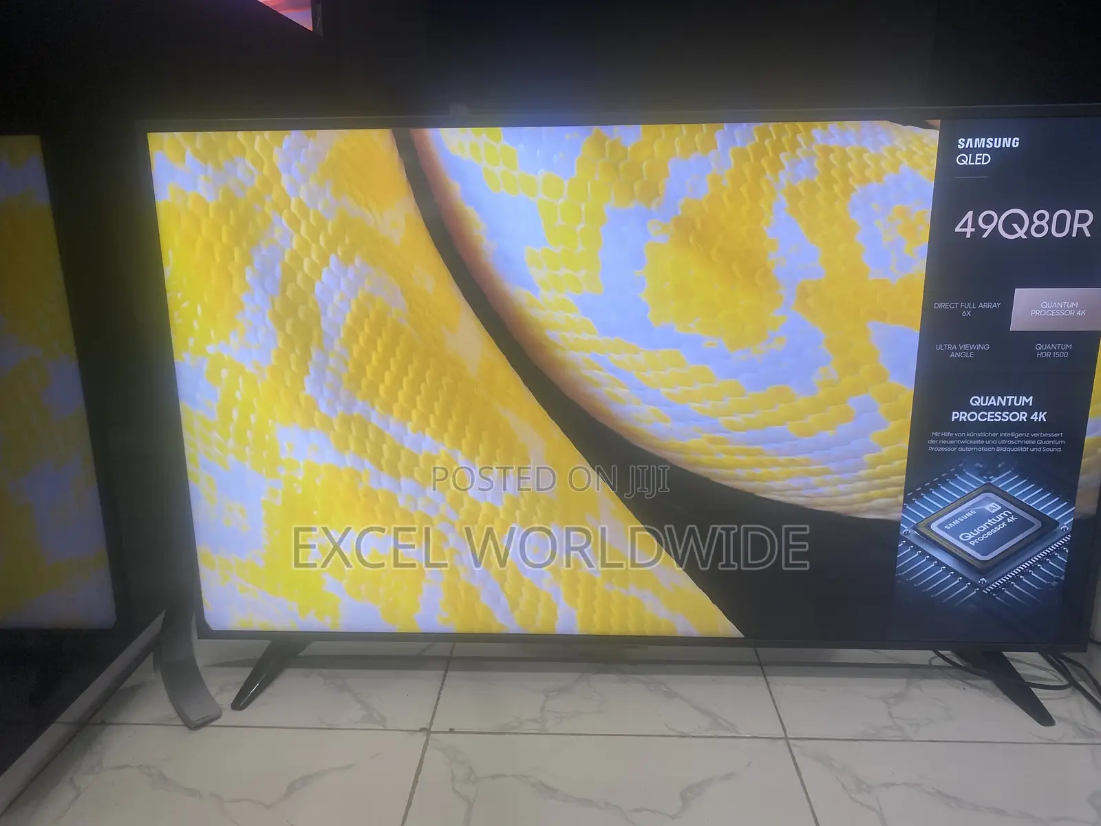 49” Samsung High Series 80 Qled Smart Tv Wt Magic Remote