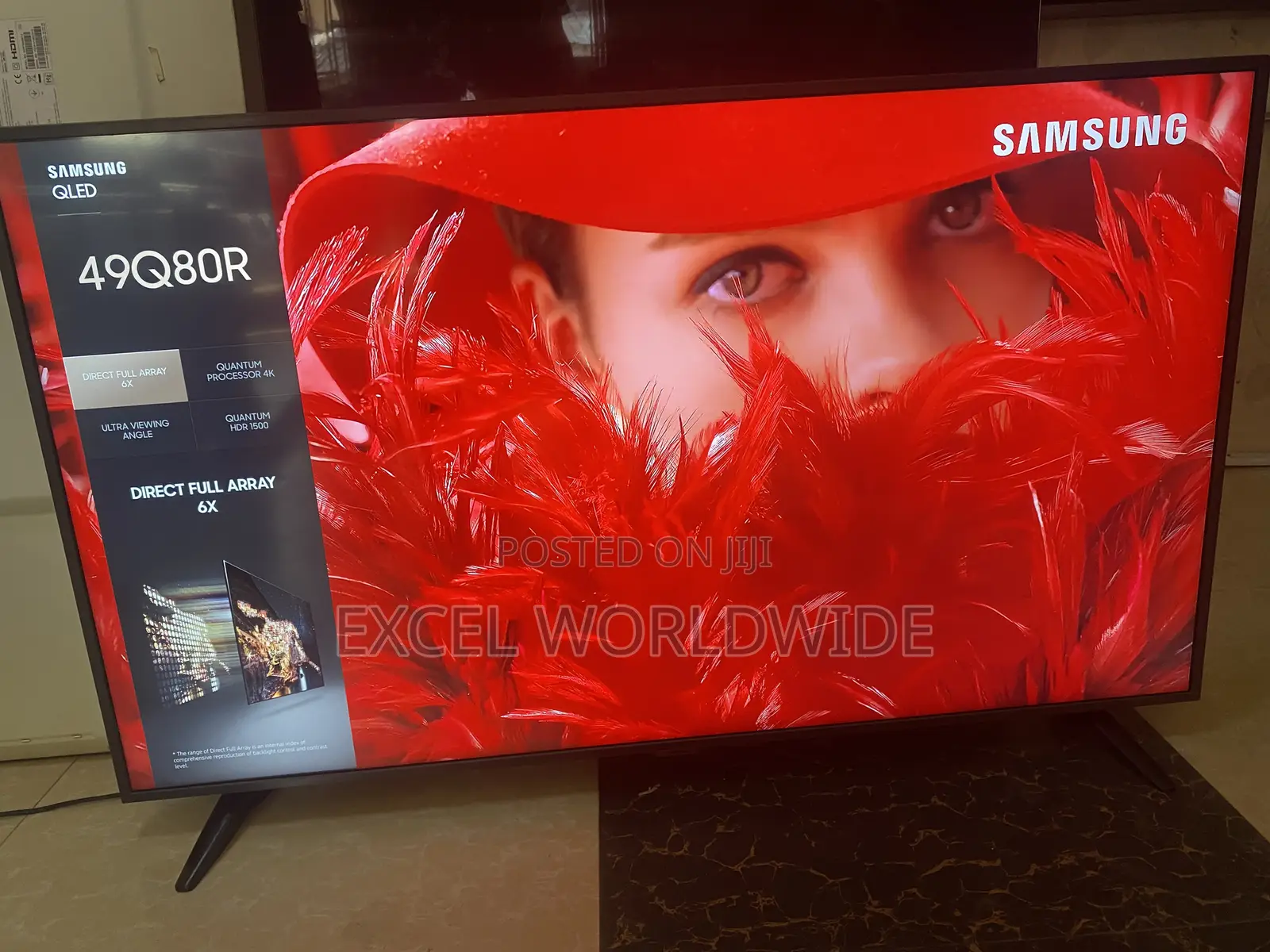 49” Samsung High Series 80 Qled Smart Tv Wt Magic Remote