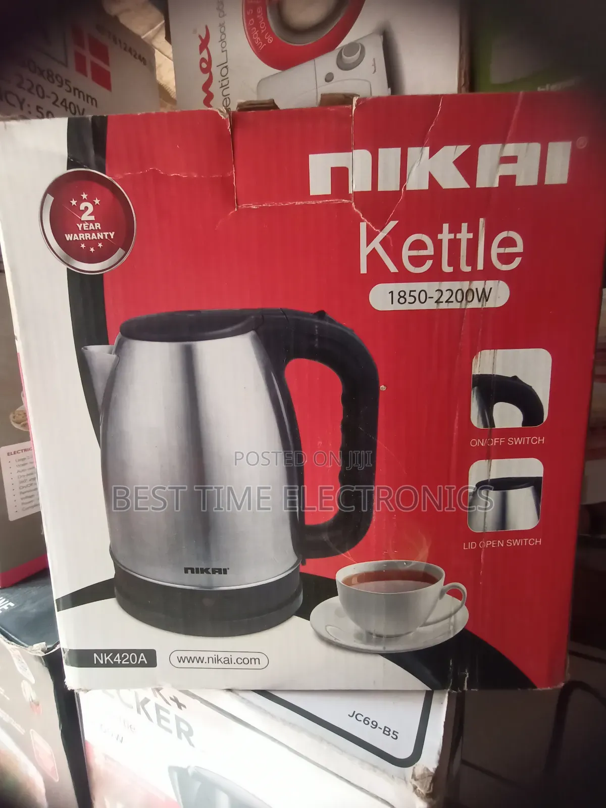 Nikai (India) 1.8ltr Electric Kettle