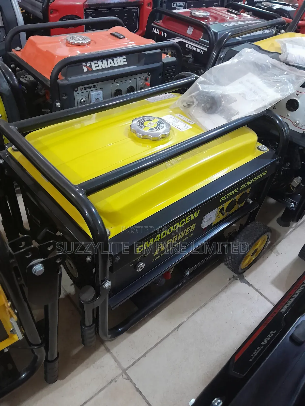 4.5kva Automatic Ipower 100 % Copper Coil Generator
