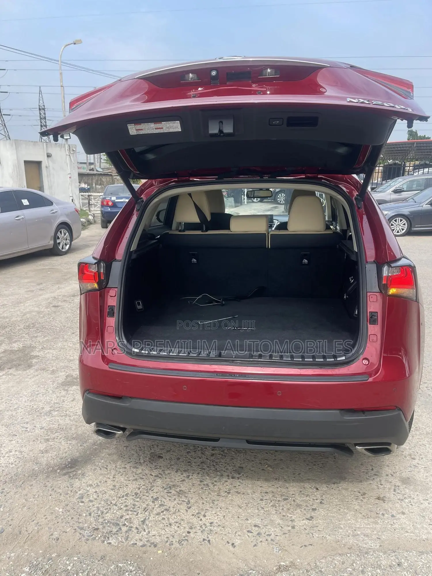 Lexus NX 200t FWD 2015 Red