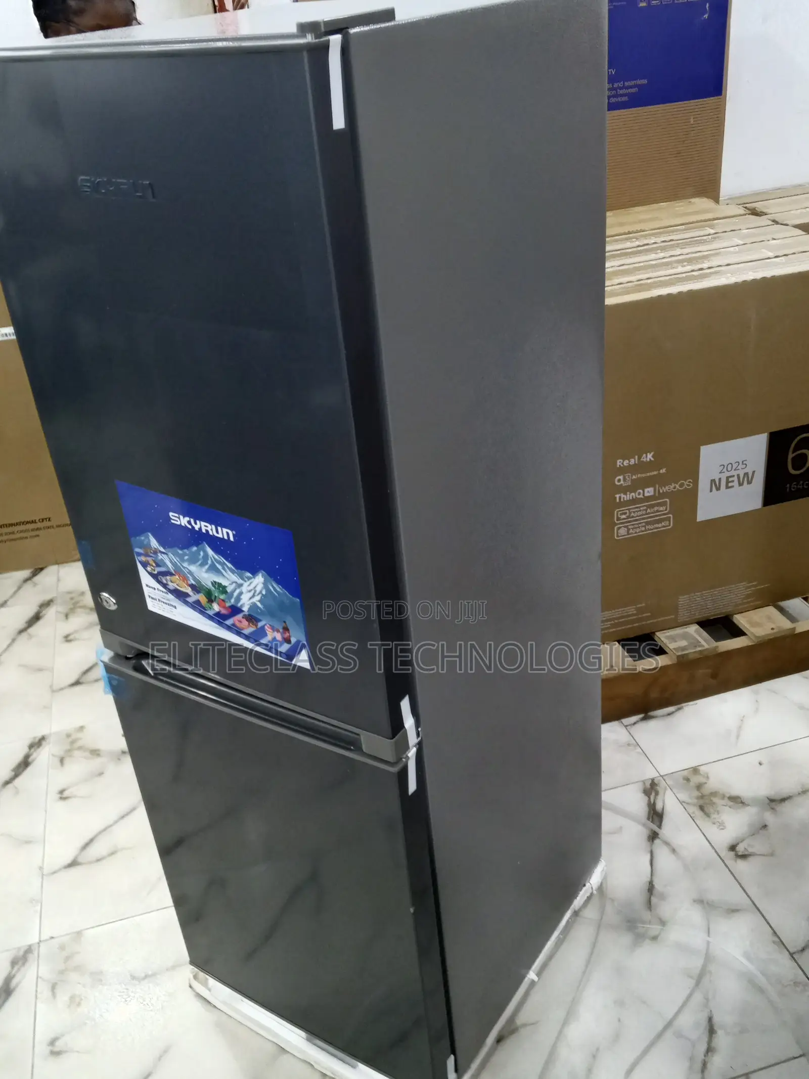 Skyrun 170l Double Door Refrigerator