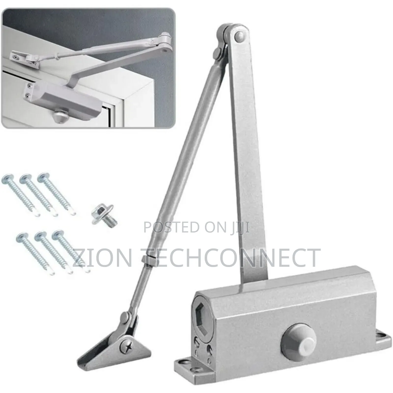 Automatic Door Closer Adjustable Closing Speed