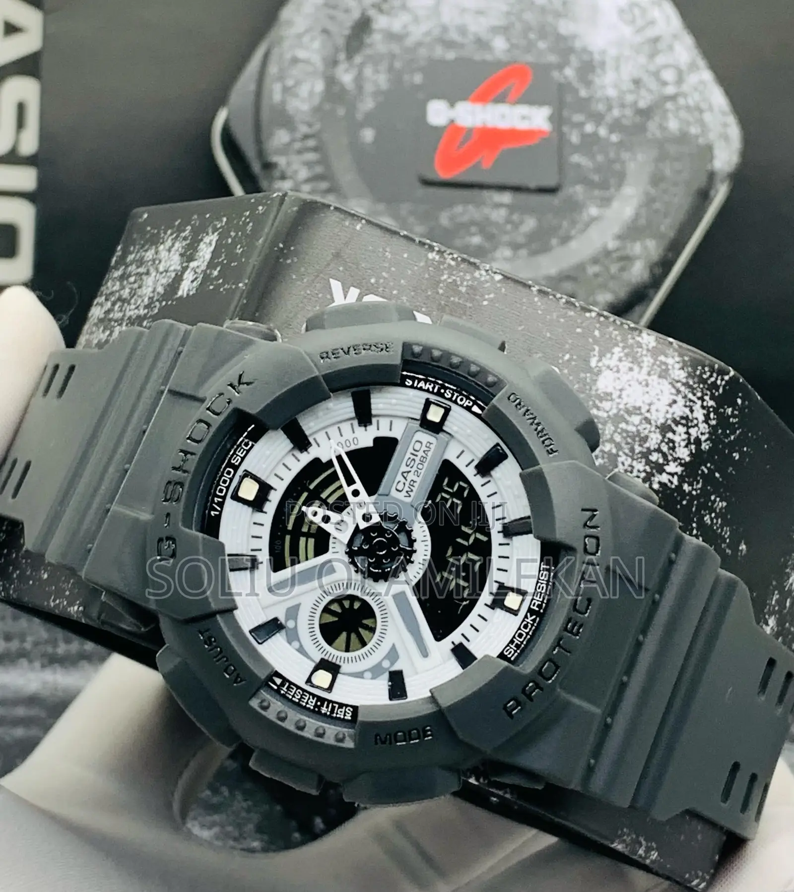 Deadpool Double Time Gshock With Box