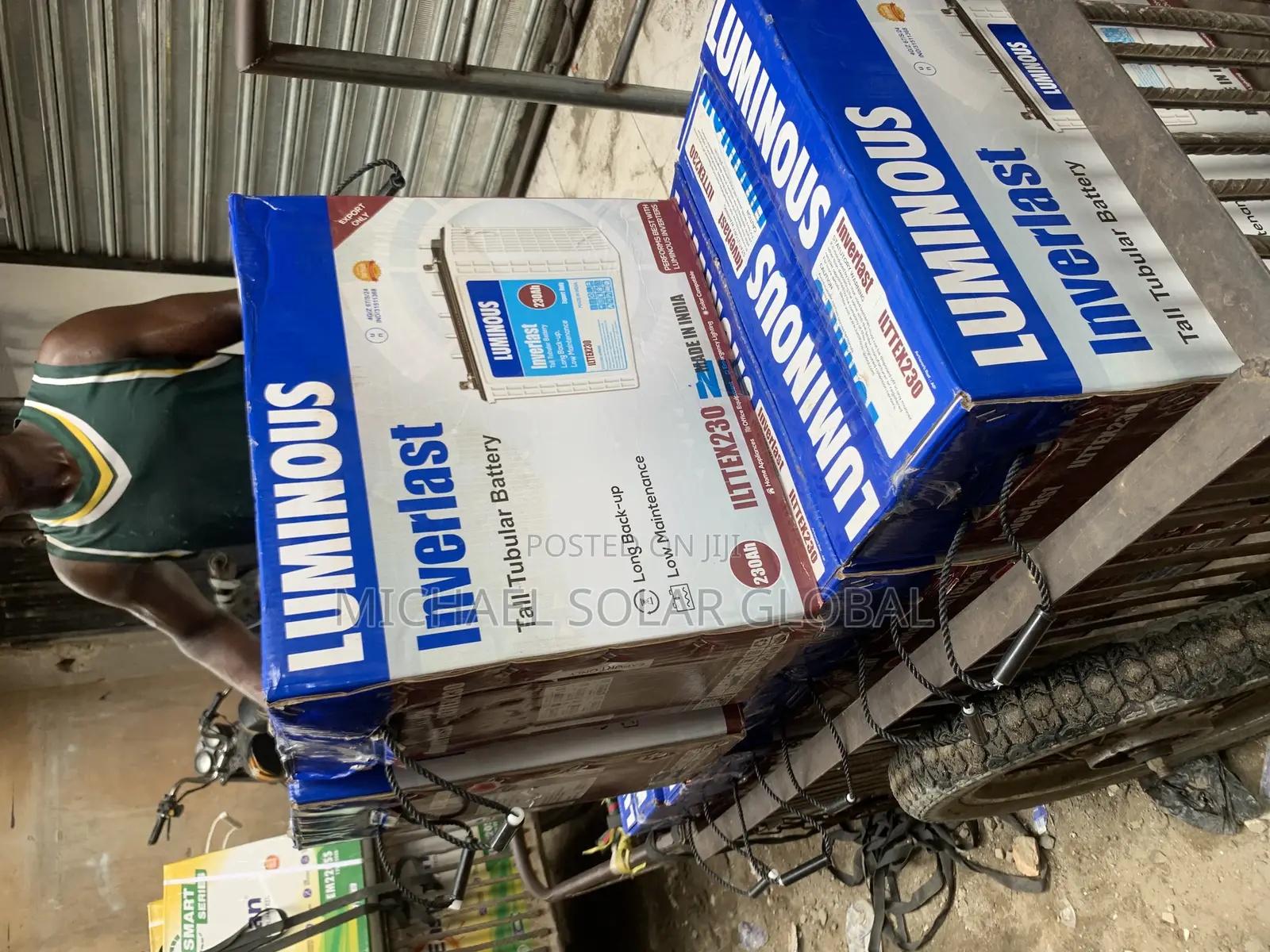 230ah 12v Luminous Tubular Battery