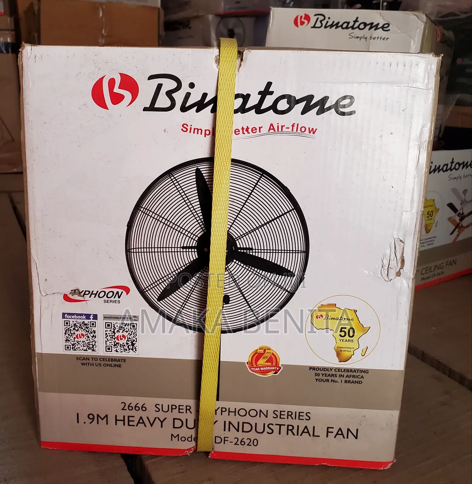 Binatone Industrial Fan 26inches
