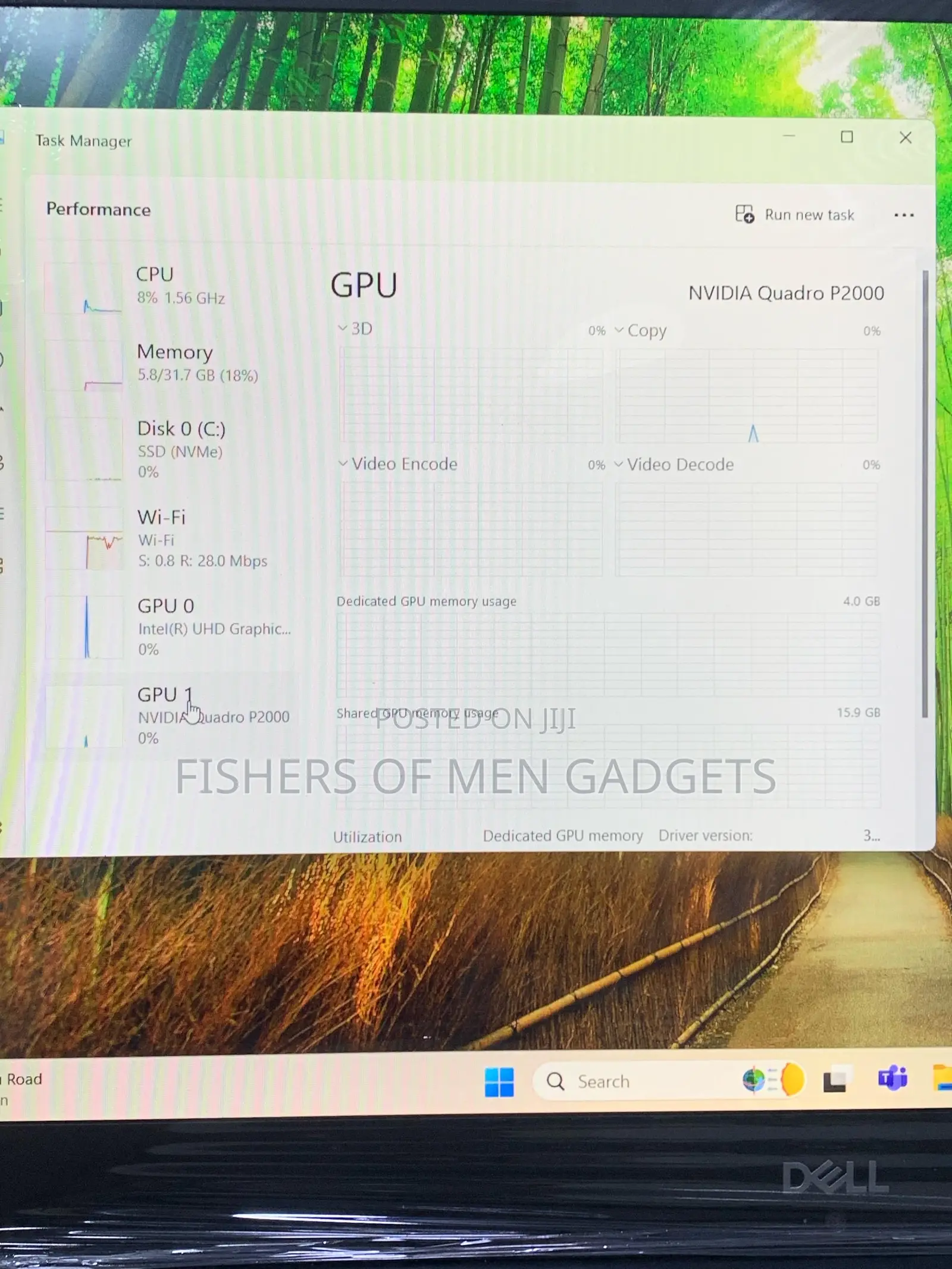 Laptop Dell Precision 15 5520 32GB Intel Core I9 SSD 1T