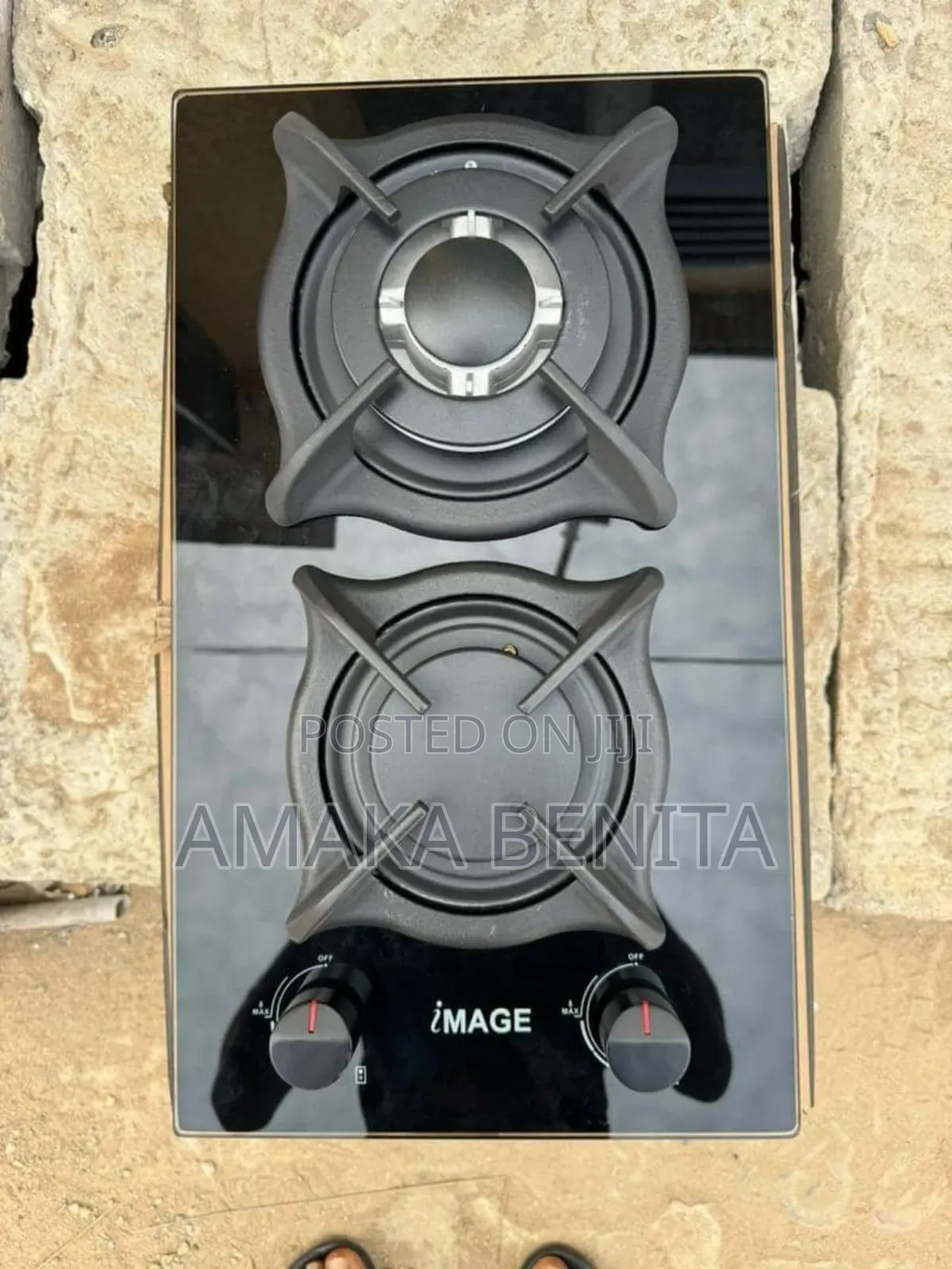 Image Inbuilt 2 Gas Cooker