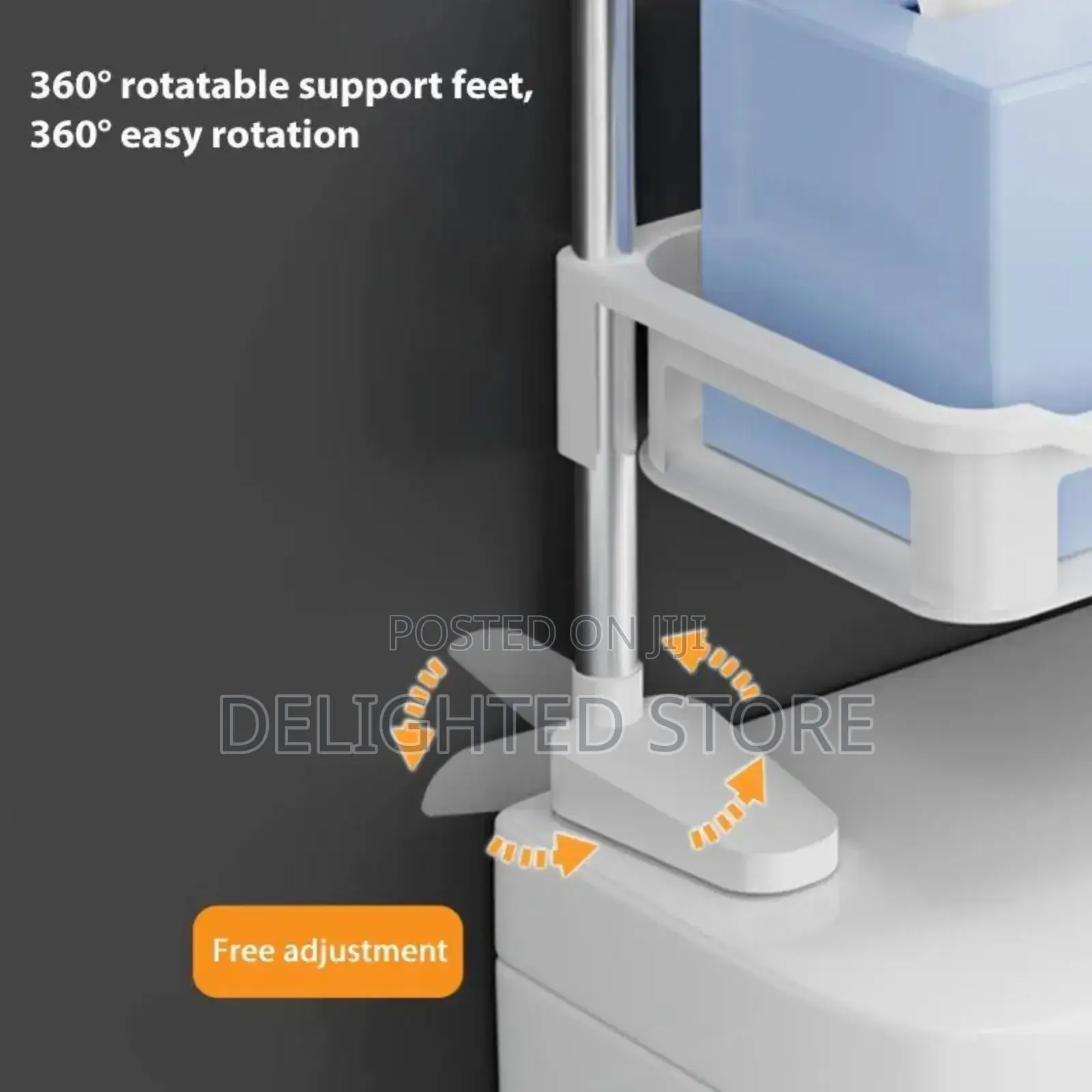 3-Storey Above Toilet Tank Bathroom Accessories Organizer